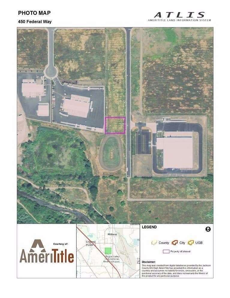 0.45 Acres of Commercial Land for Sale in Central Point, Oregon