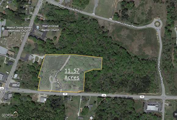 11.57 Acres of Land for Sale in Covington, Georgia