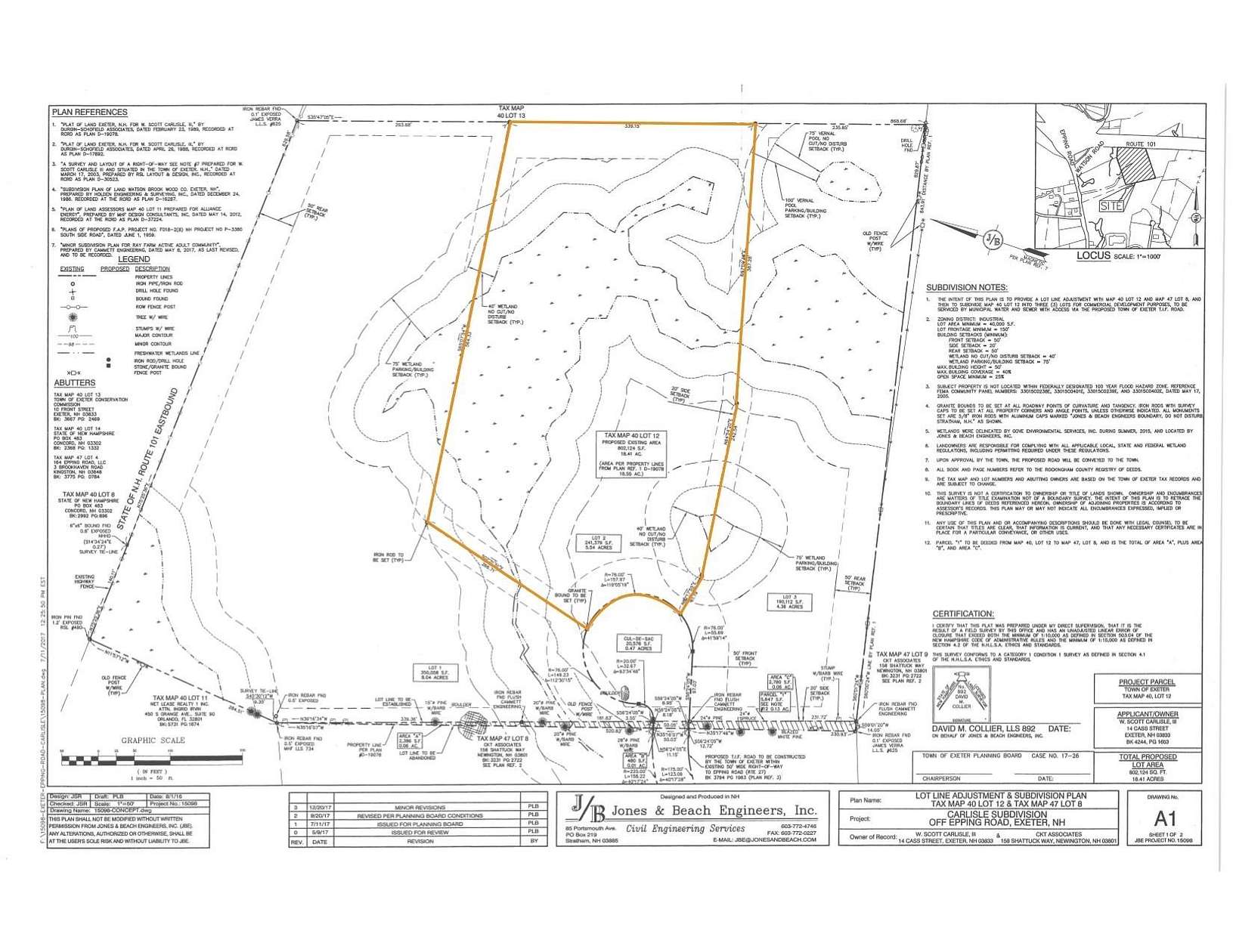 5.54 Acres of Land for Sale in Exeter, New Hampshire