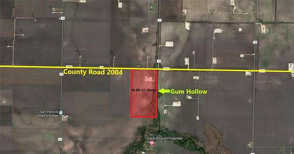 80 Acres of Agricultural Land for Sale in Taft, Texas
