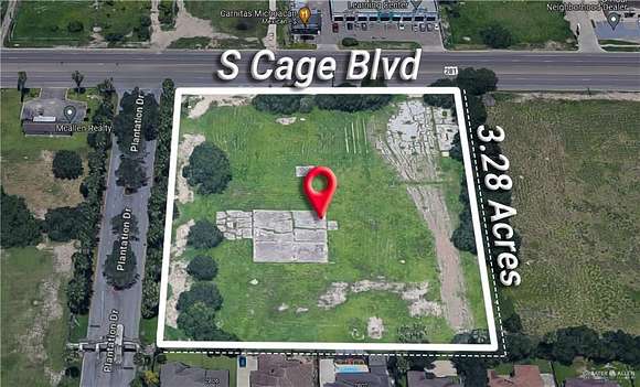 3.28 Acres of Commercial Land for Sale in Pharr, Texas