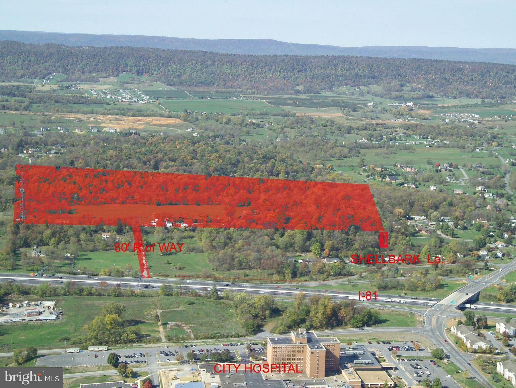 53.4 Acres of Improved Mixed-Use Land for Sale in Martinsburg, West Virginia