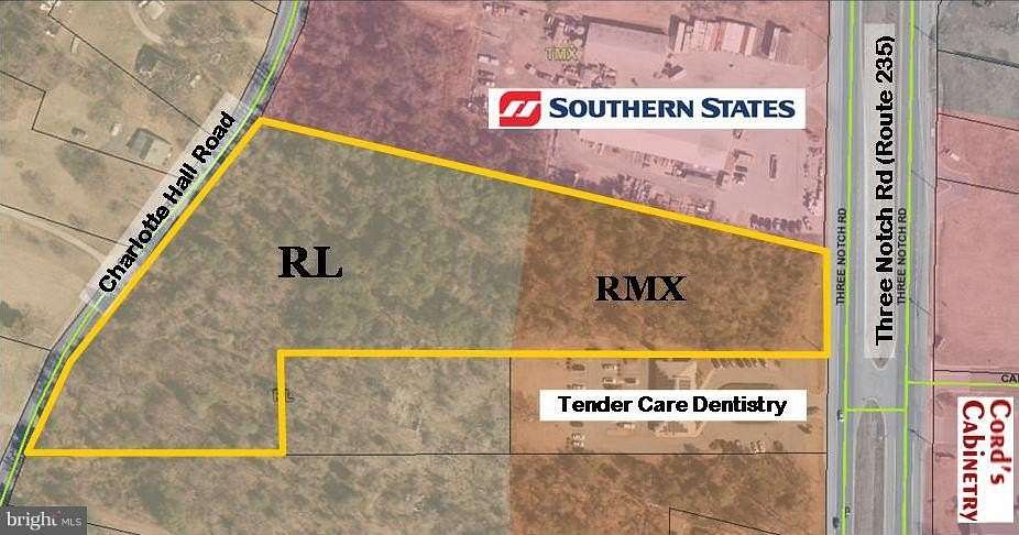 6 Acres of Mixed-Use Land for Sale in Charlotte Hall, Maryland