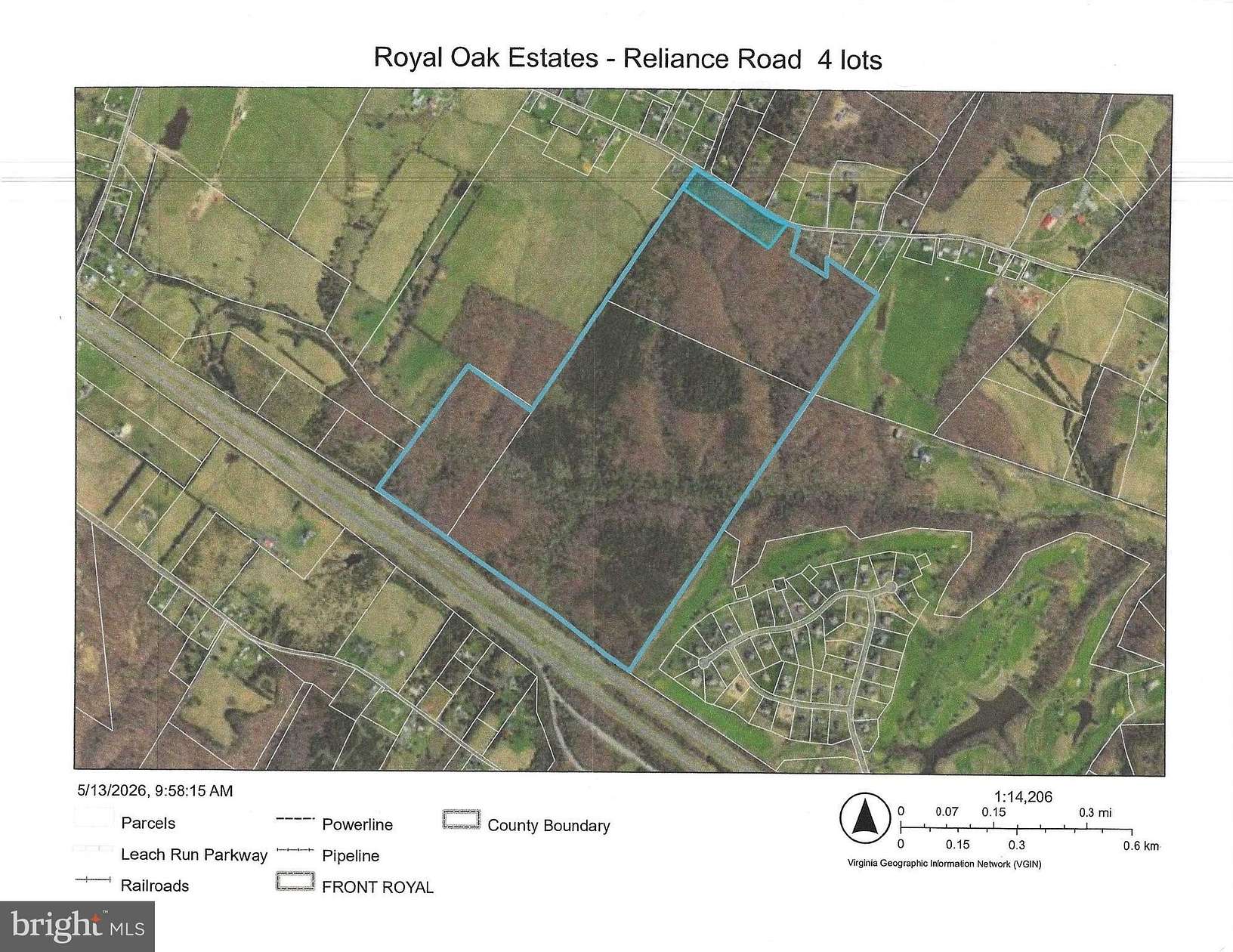 183 Acres of Recreational & Residential Land for Sale in Middletown, Virginia