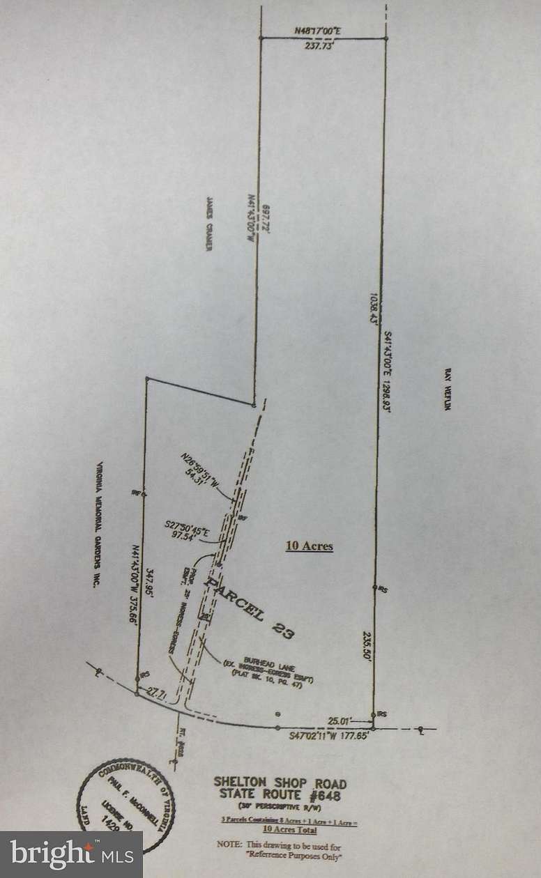 8 Acres of Land for Sale in Stafford, Virginia