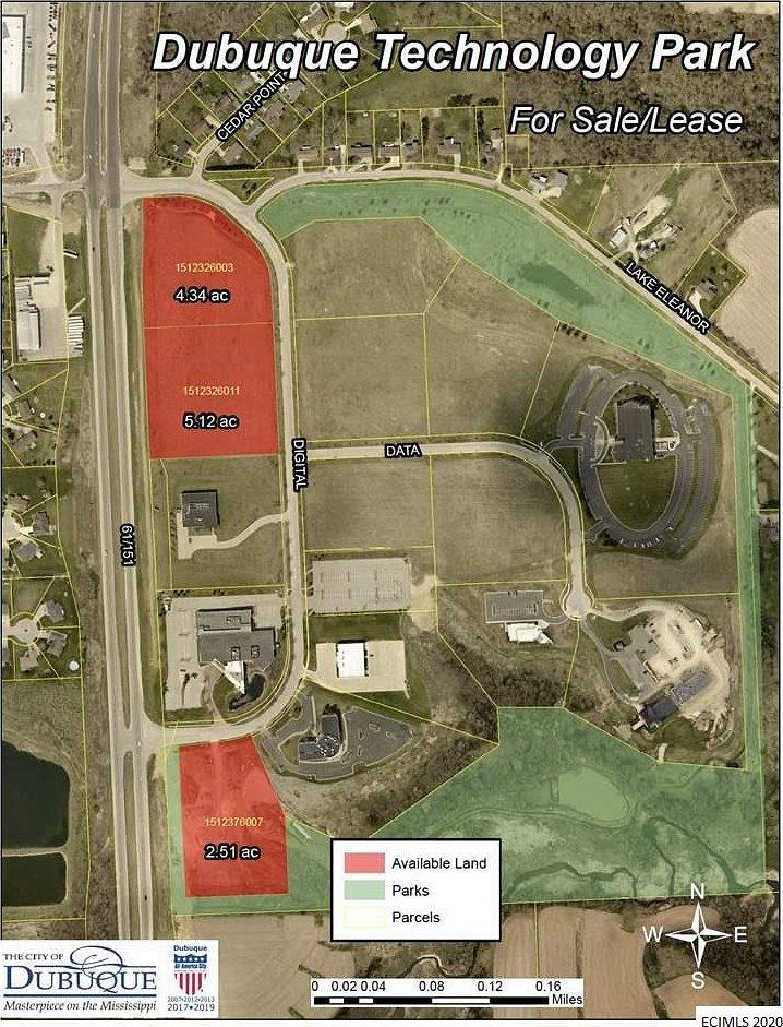 4.3 Acres of Commercial Land for Sale in Dubuque, Iowa