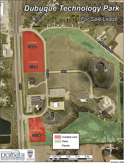 5.1 Acres of Commercial Land for Sale in Dubuque, Iowa