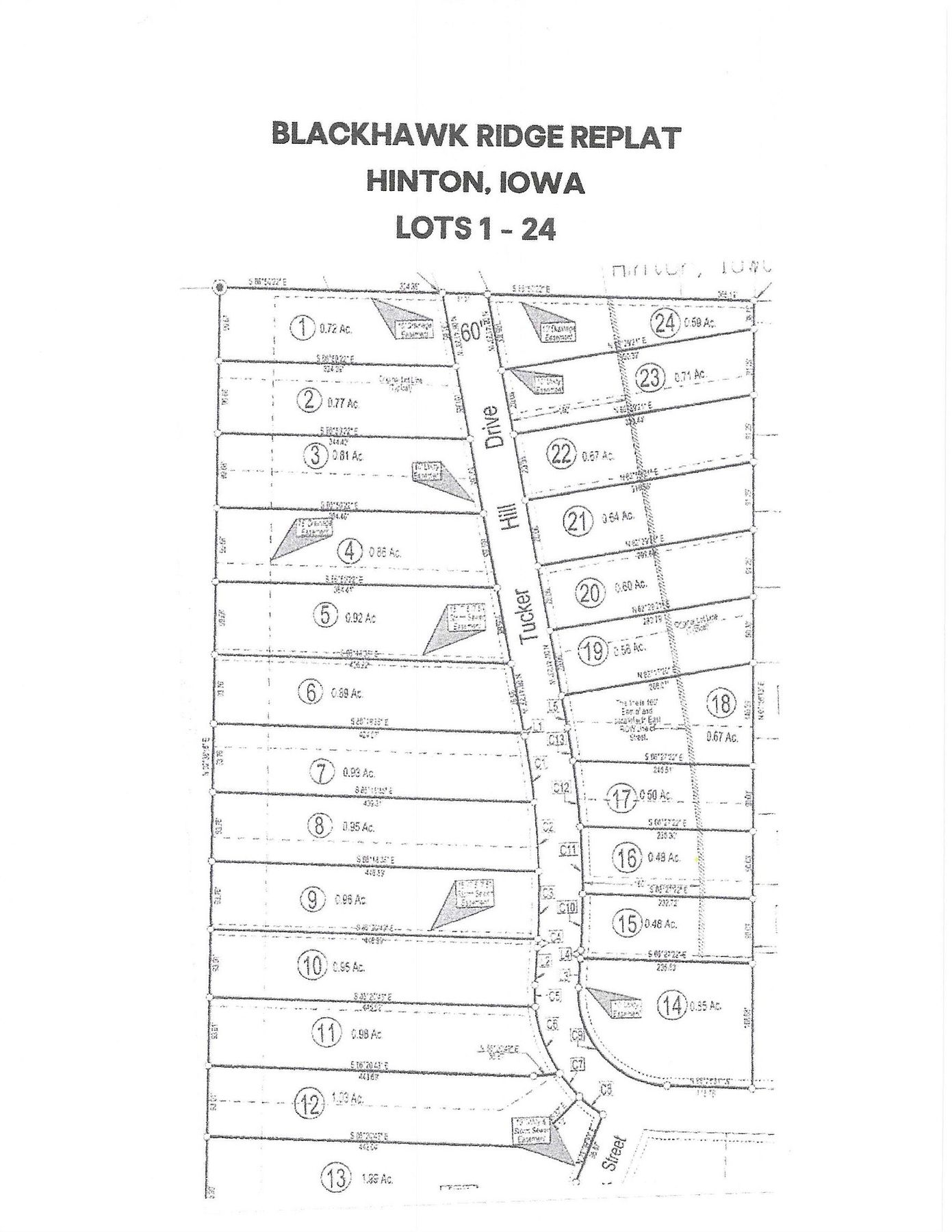0.56 Acres of Residential Land for Sale in Hinton, Iowa
