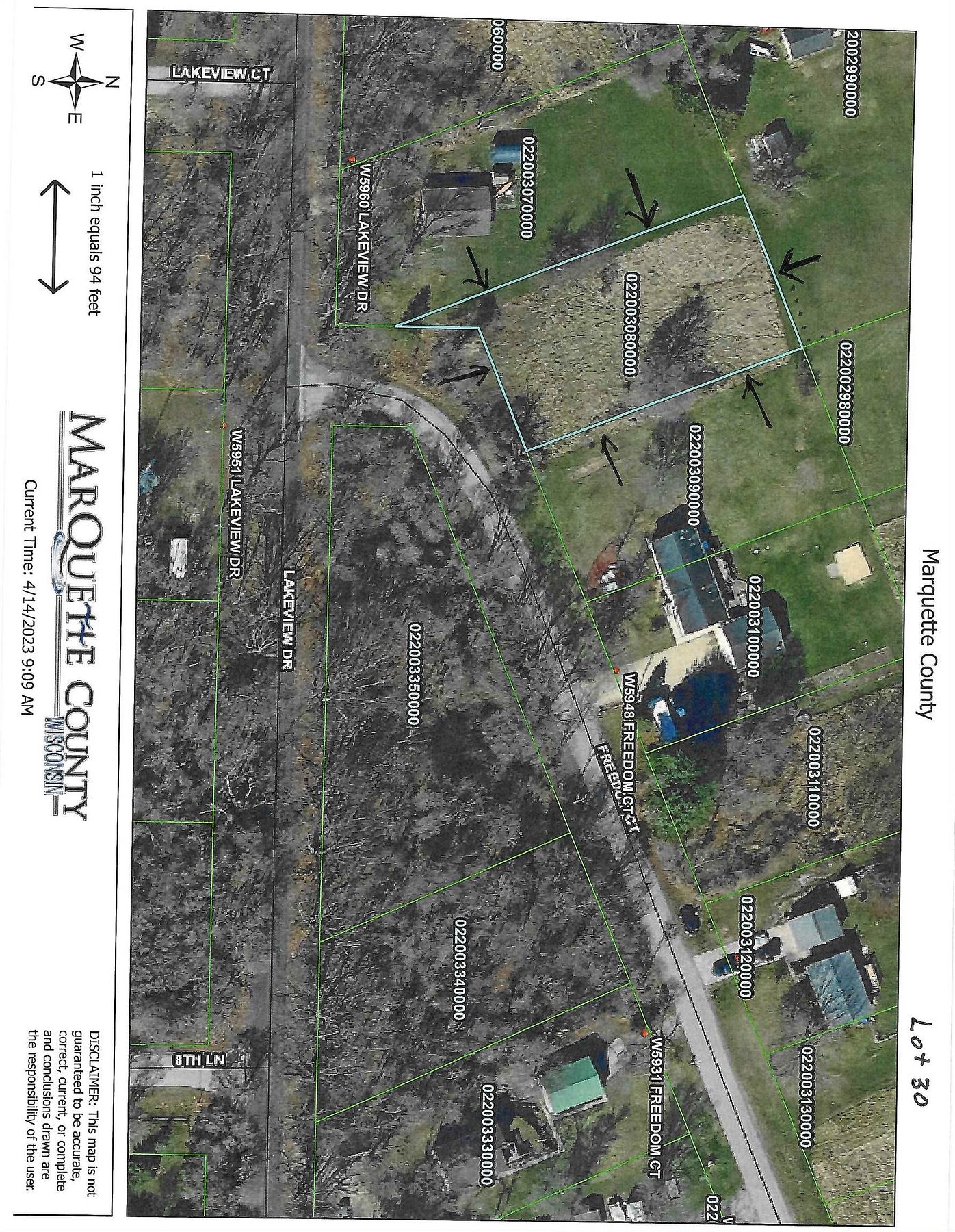0.33 Acres of Residential Land for Sale in Montello, Wisconsin