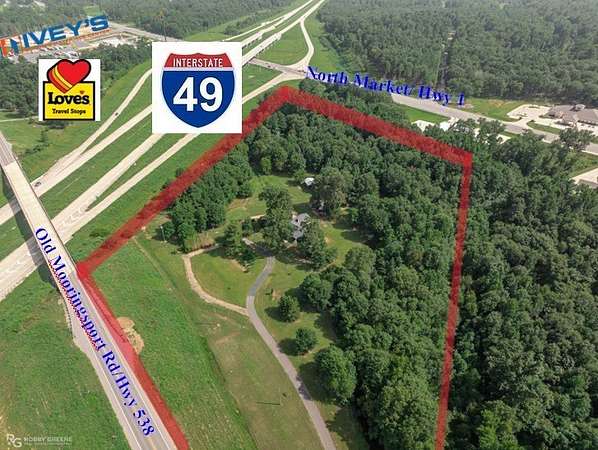 11.2 Acres of Land for Sale in Shreveport, Louisiana