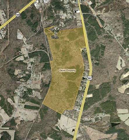 221 Acres of Land for Sale in South Boston, Virginia