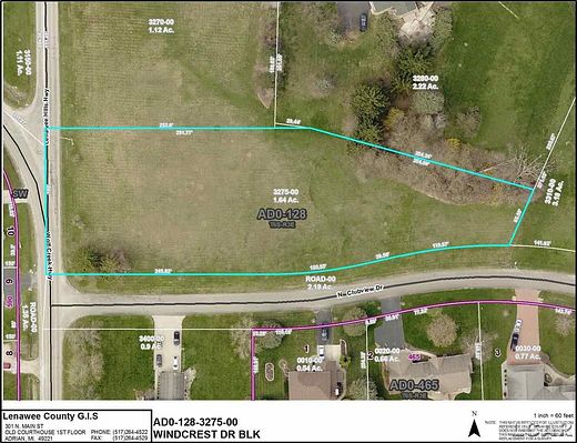 1.6 Acres of Residential Land for Sale in Adrian, Michigan