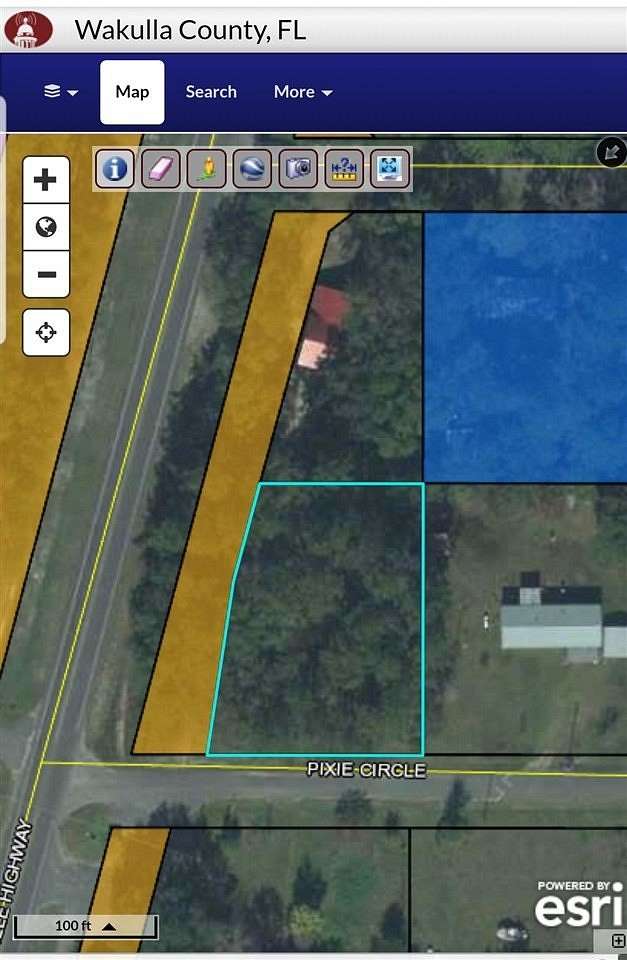 0.54 Acres of Commercial Land for Sale in Crawfordville, Florida