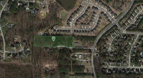 3.8 Acres of Land for Sale in Apex, North Carolina