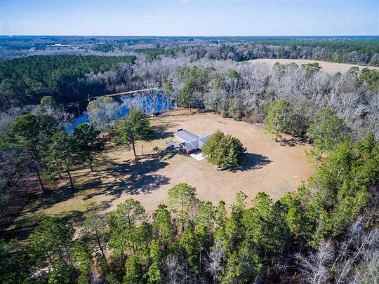 147 Acres of Recreational Land with Home for Sale in Glennville, Georgia
