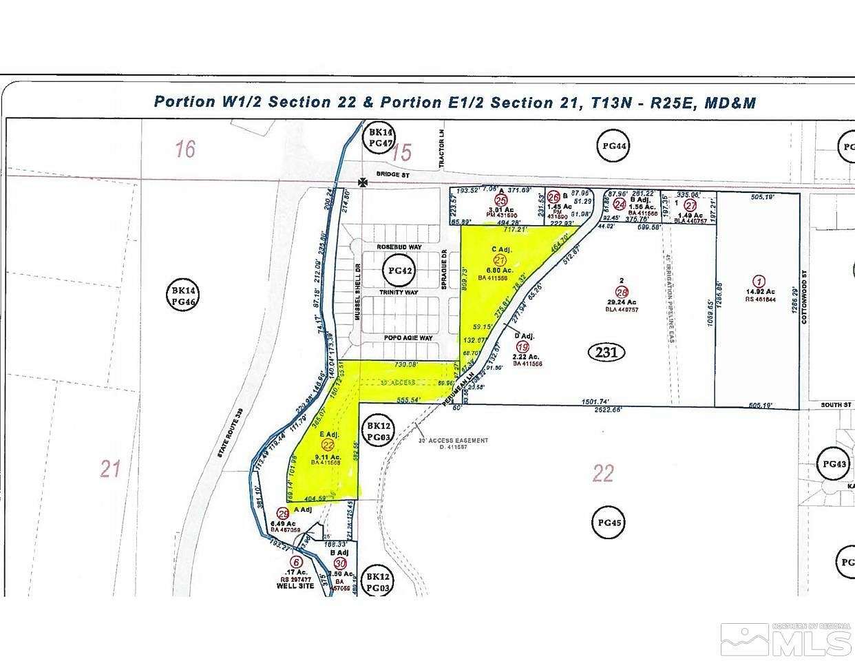 15.9 Acres of Land for Sale in Yerington, Nevada