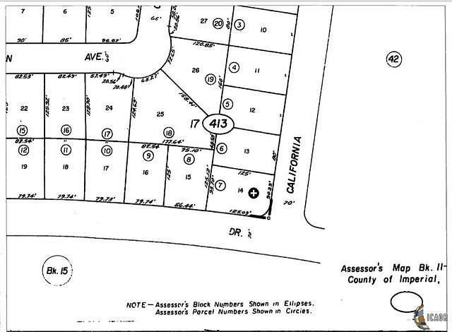 0.26 Acres of Residential Land for Sale in Salton City, California