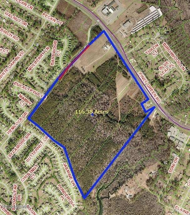 116 Acres of Land for Sale in Jacksonville, North Carolina