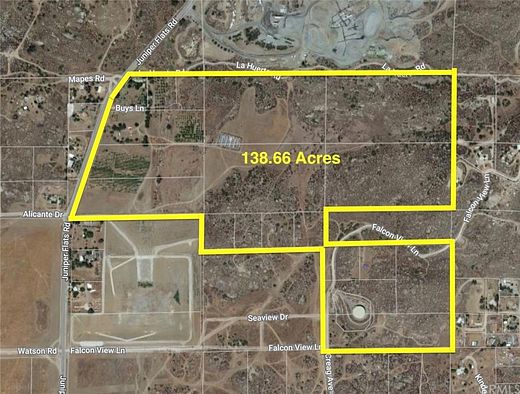 139 Acres of Land for Sale in Homeland, California