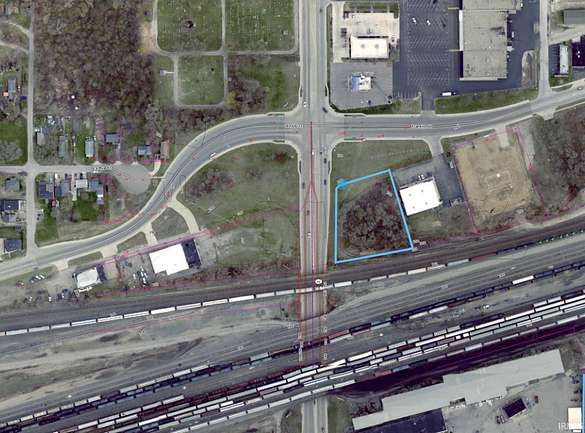 1.1 Acres of Commercial Land for Sale in Elkhart, Indiana
