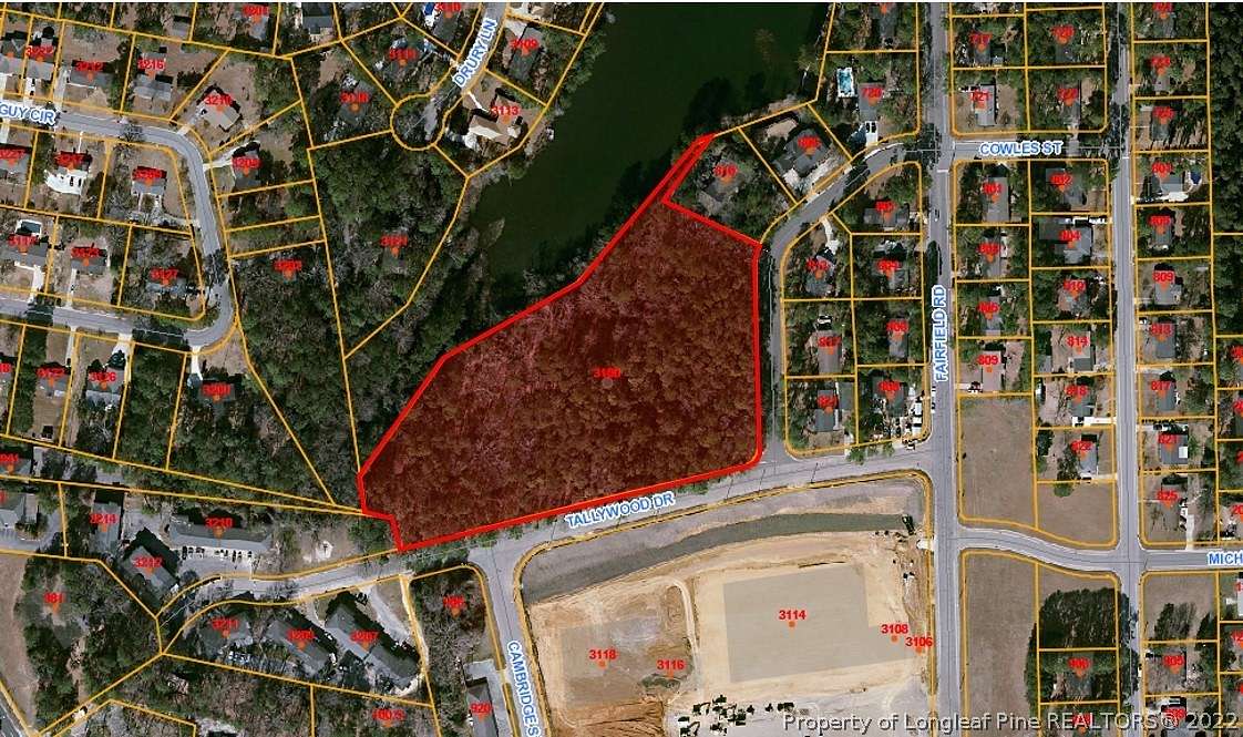 7.23 Acres of Residential Land for Sale in Fayetteville, North Carolina
