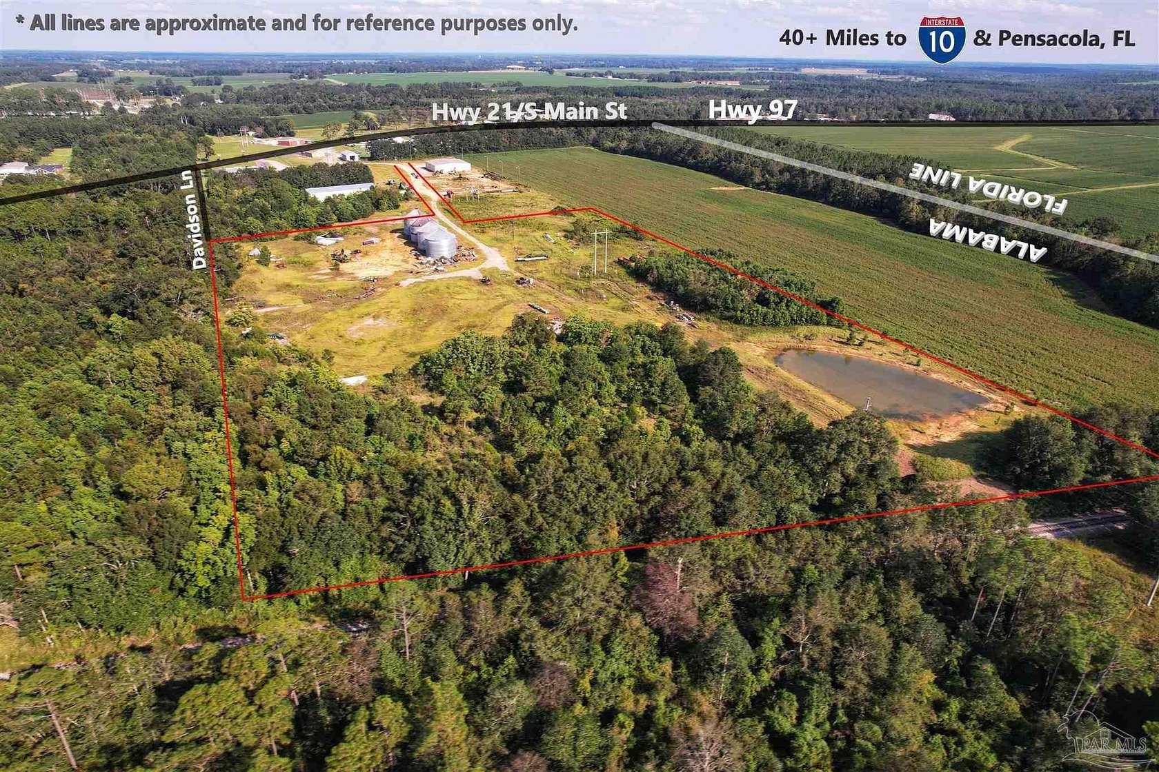 18 Acres of Commercial Land for Sale in Atmore, Alabama
