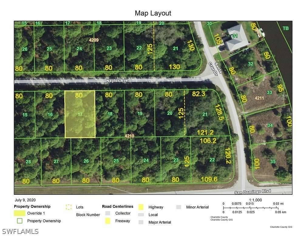 0.23 Acres of Residential Land for Sale in Port Charlotte, Florida