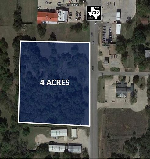 3.6 Acres of Commercial Land for Sale in Reno, Texas