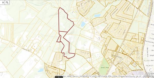 80 Acres of Recreational Land for Sale in South Chesterfield, Virginia