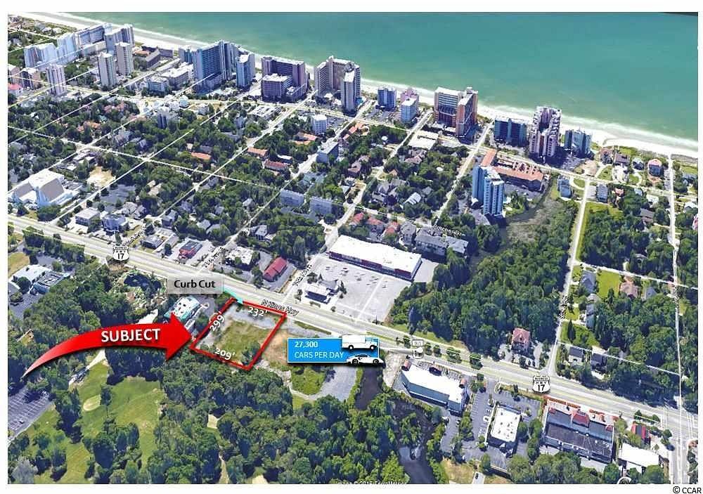 1.6 Acres of Commercial Land for Sale in Myrtle Beach, South Carolina