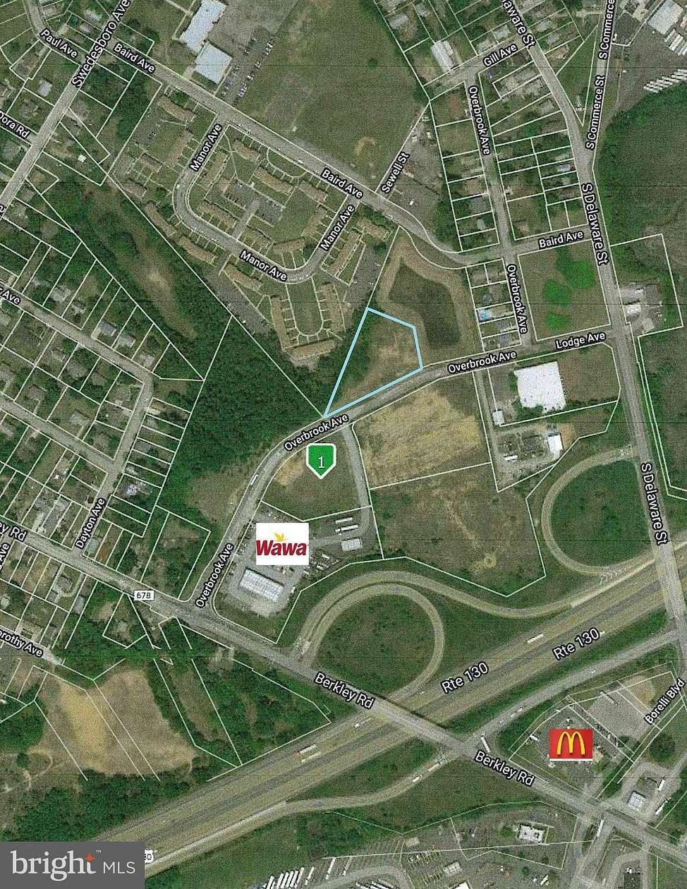 1.2 Acres of Commercial Land for Sale in Paulsboro, New Jersey