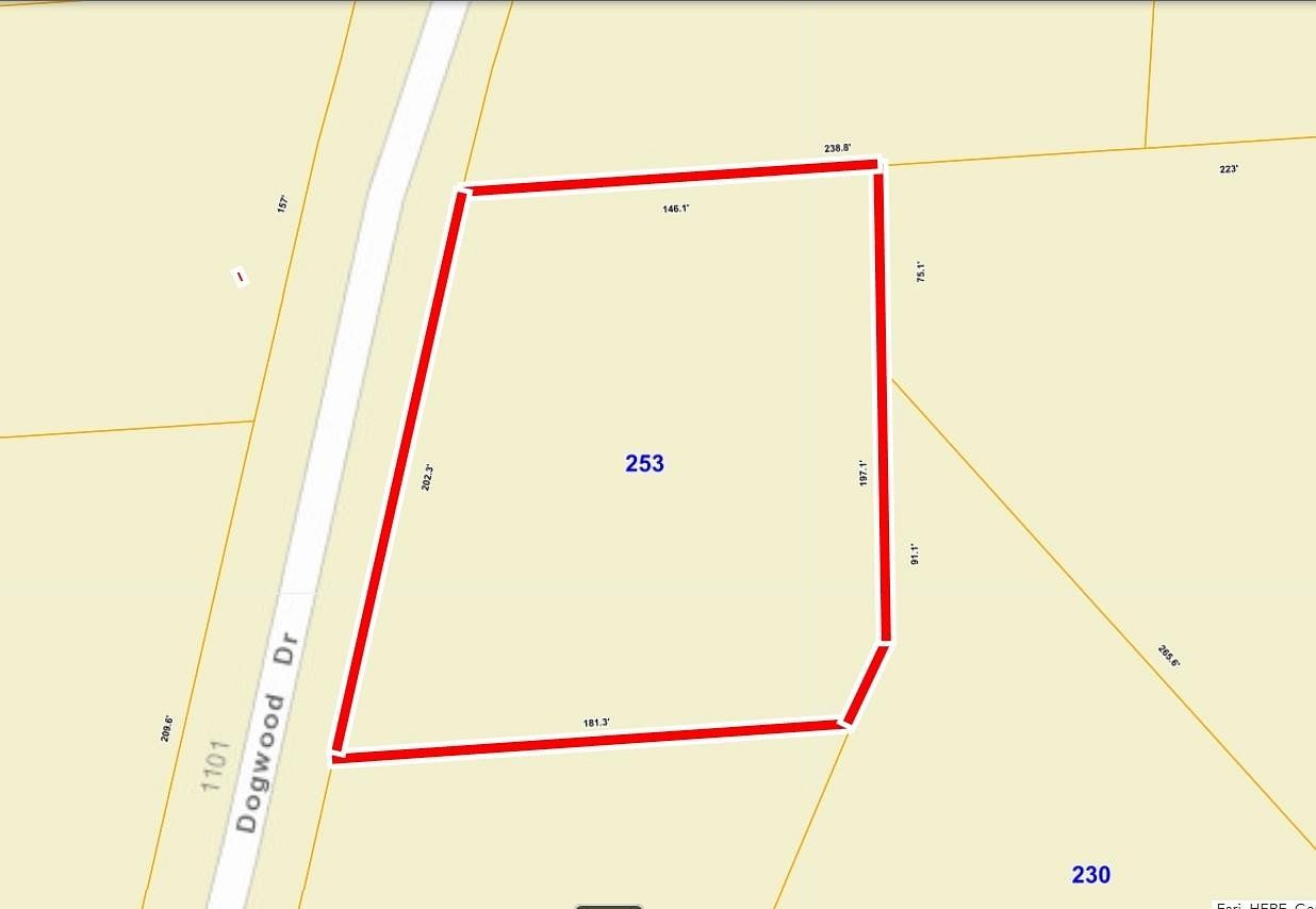 0.54 Acres of Residential Land for Sale in Tupelo, Mississippi