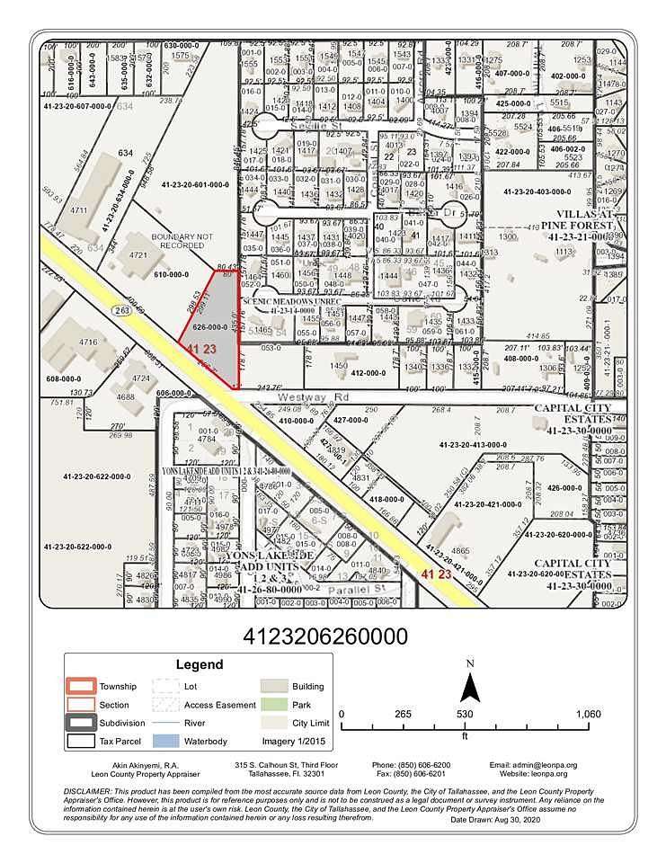 0.65 Acres of Land for Sale in Tallahassee, Florida