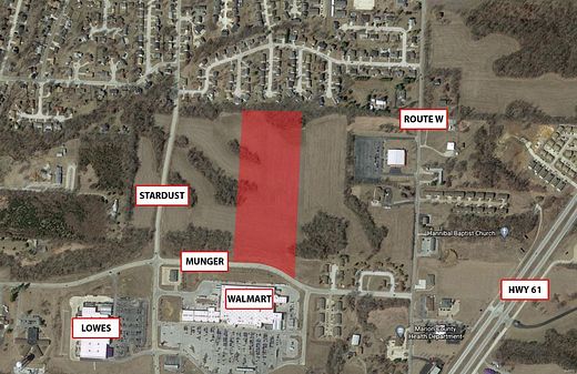 17 Acres of Land for Sale in Hannibal, Missouri