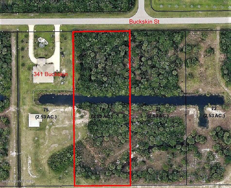 2.53 Acres of Residential Land for Sale in Palm Bay, Florida