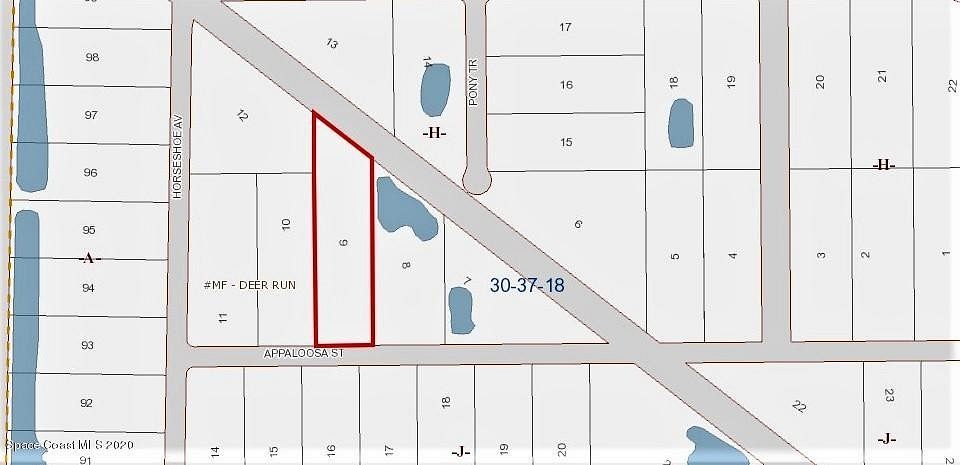 3.3 Acres of Residential Land for Sale in Palm Bay, Florida