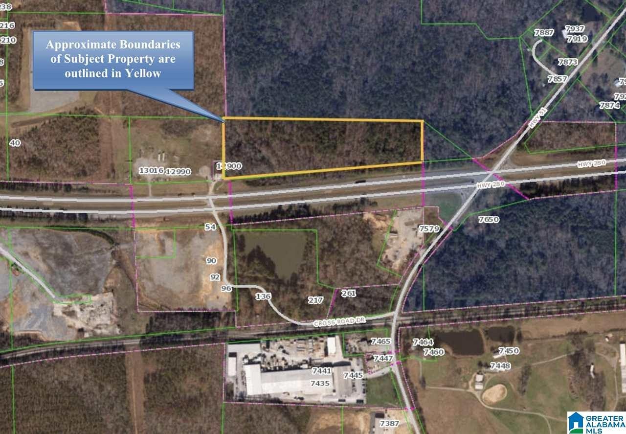 10.7 Acres of Improved Land for Sale in Sterrett, Alabama