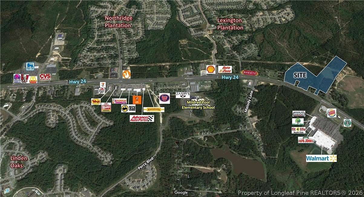 32.1 Acres of Land for Sale in Cameron, North Carolina