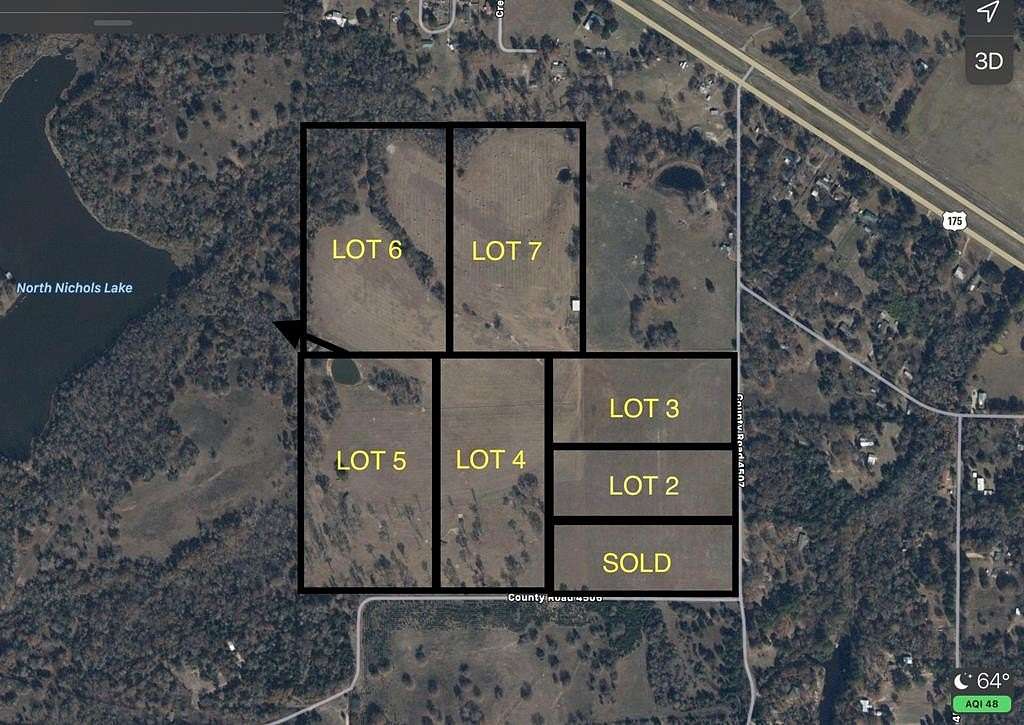 11.6 Acres of Agricultural Land for Sale in Athens, Texas