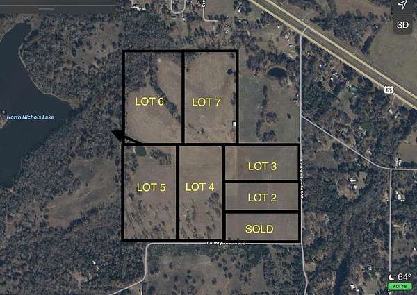 11.6 Acres of Agricultural Land for Sale in Athens, Texas