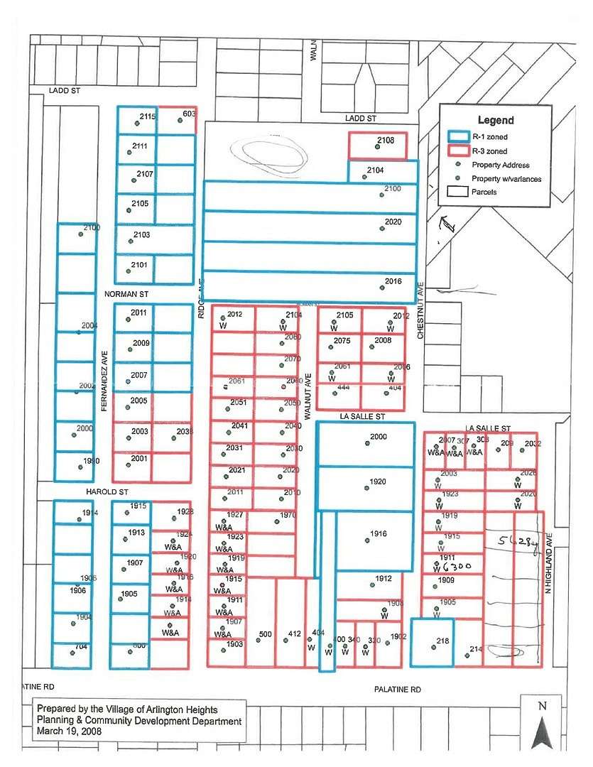 0.41 Acres of Residential Land for Sale in Arlington Heights, Illinois