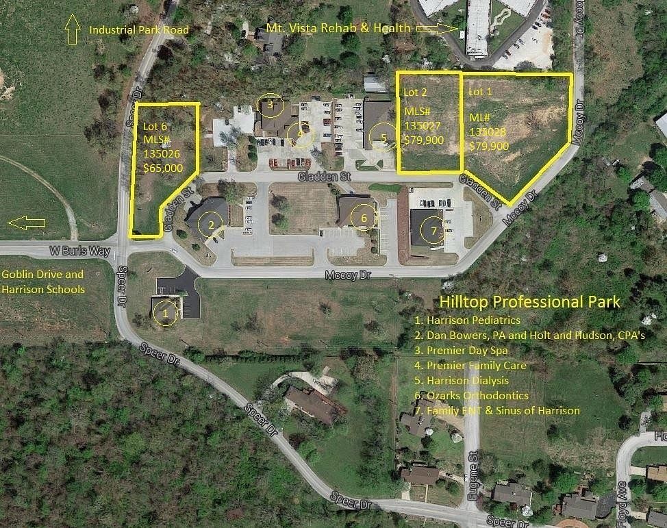 0.81 Acres of Commercial Land for Sale in Harrison, Arkansas