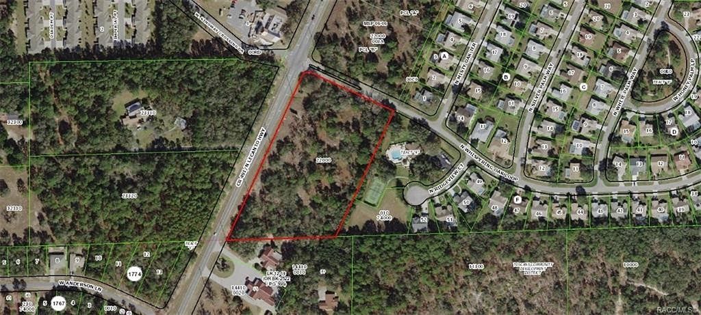 6.1 Acres of Commercial Land for Sale in Beverly Hills, Florida