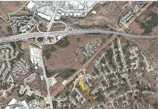 15 Acres of Land with Home for Sale in Buford, Georgia