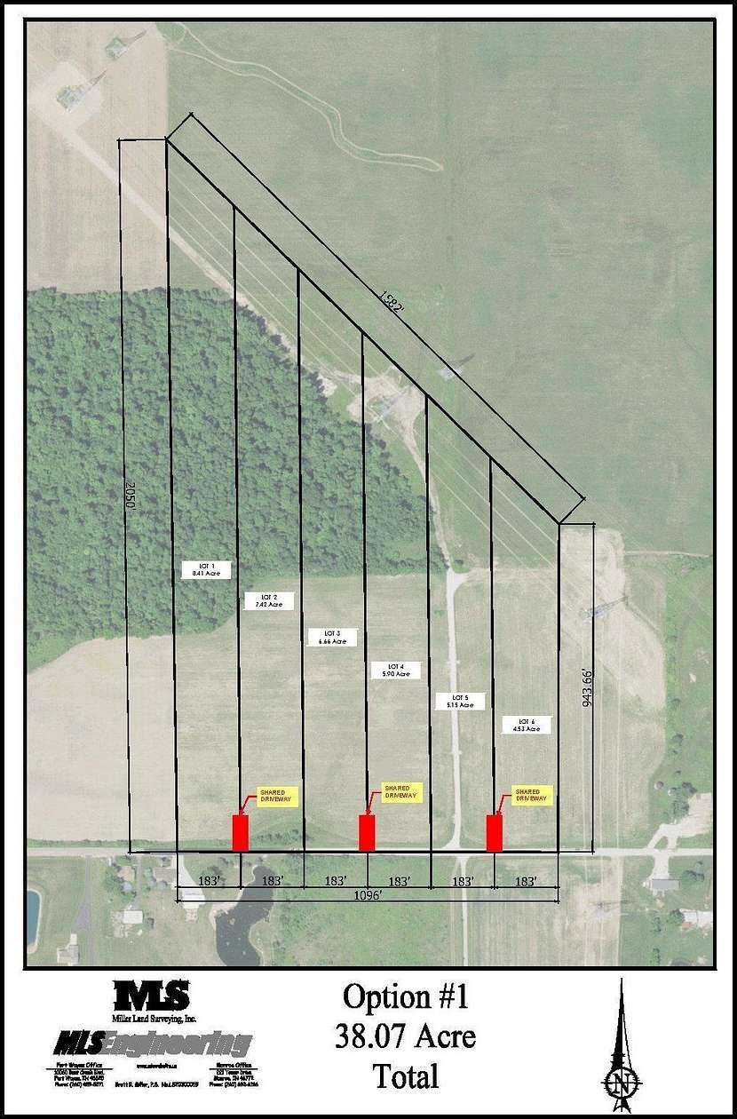 30.3 Acres of Land for Sale in Roanoke, Indiana