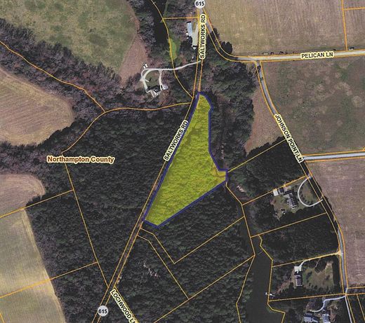 4.4 Acres of Land for Sale in Jamesville, Virginia