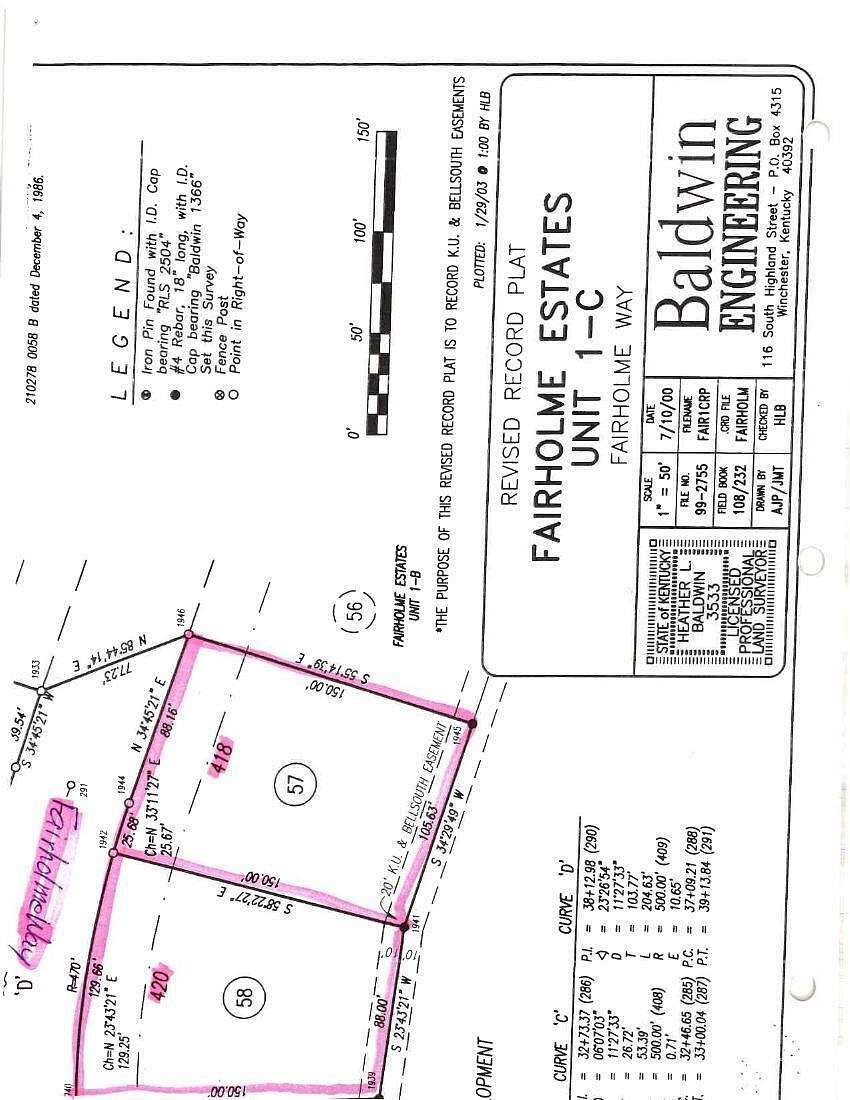 0.38 Acres of Land for Sale in Winchester, Kentucky