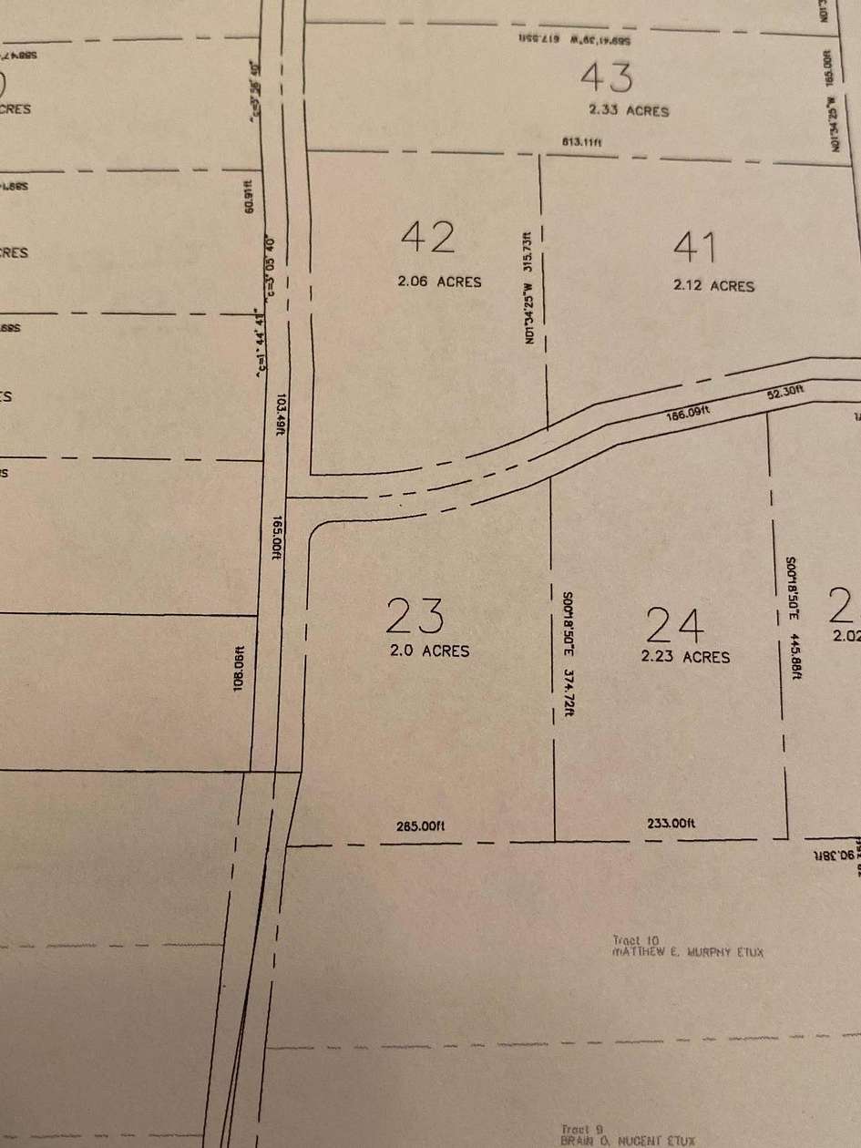 2 Acres of Residential Land for Sale in Myrtle, Mississippi
