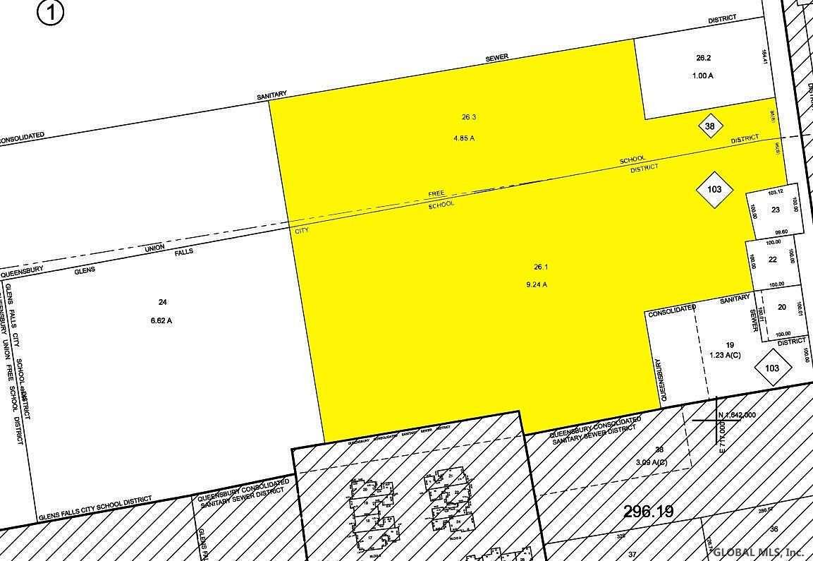 14 Acres of Mixed-Use Land for Sale in Queensbury, New York