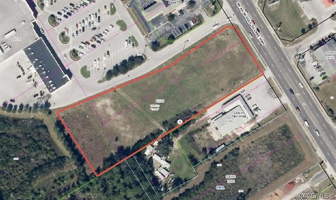 2.8 Acres of Land for Sale in Crystal River, Florida